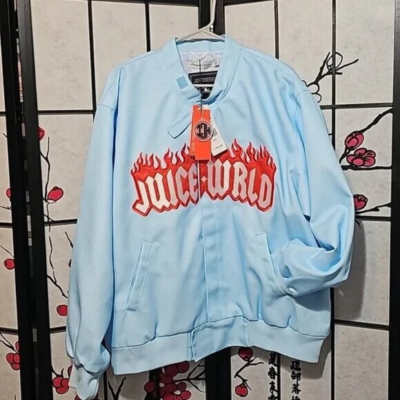 Juice Wrld Fighting Demons Work Jacket 2XL New - Picture 6 of 12